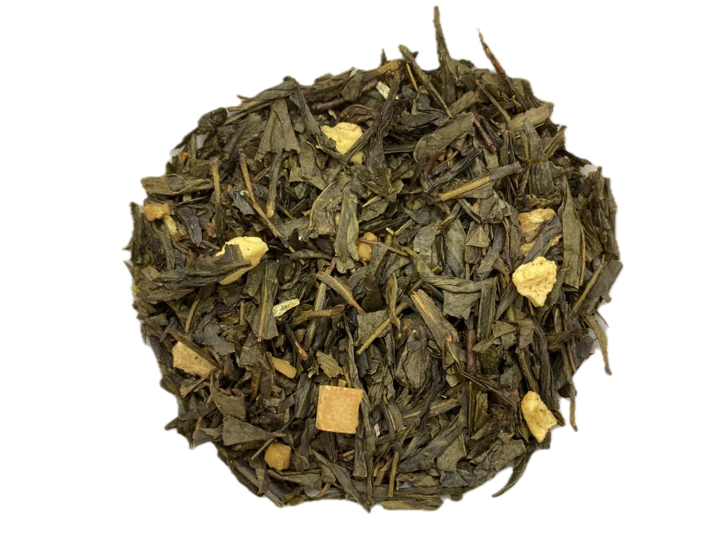Té Verde Caramelo Almendras