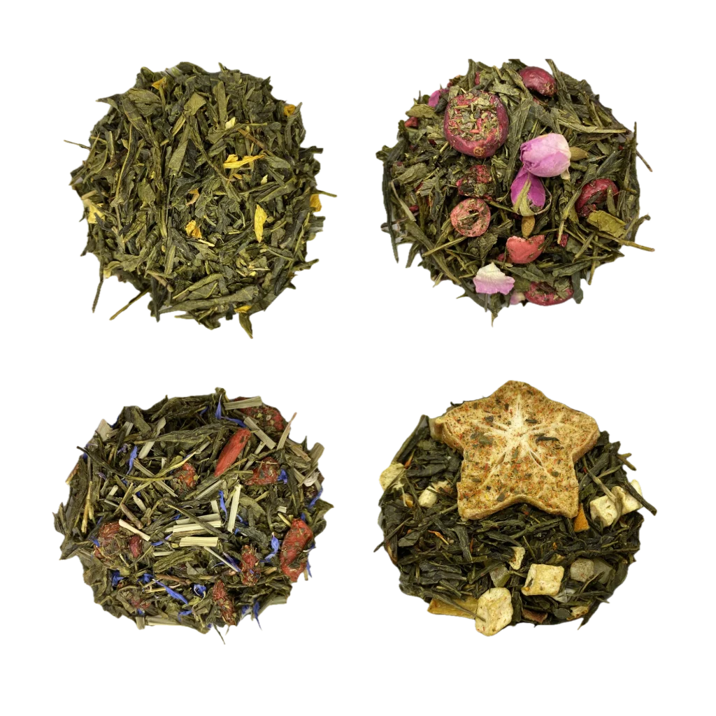 Surtido - Verde Afrutado · 4 variedades de té e infusiones
