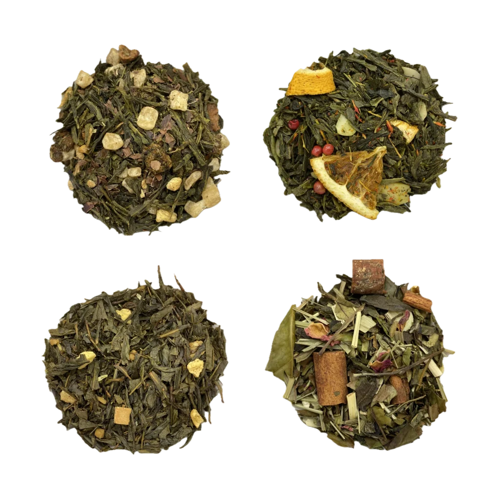Surtido - Verde Dulce · 4 variedades de té e infusiones