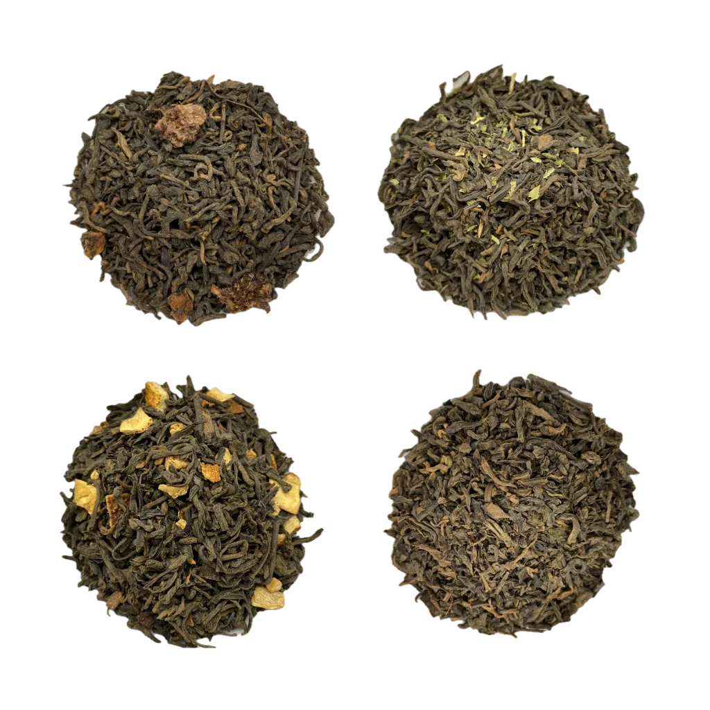 Surtido - Rojos Aromáticos · 4 variedades de té e infusiones