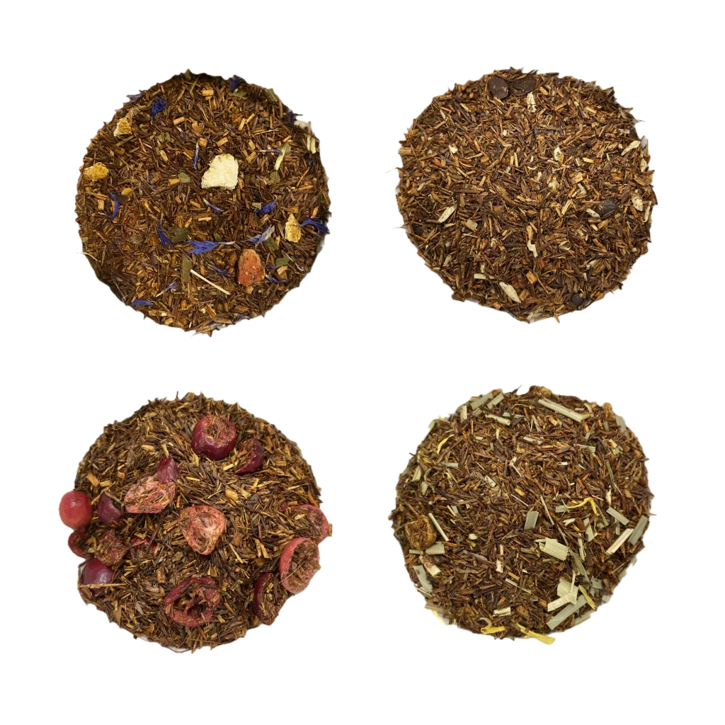 Surtido - Amantes del Rooibos · 4 variedades de té e infusiones