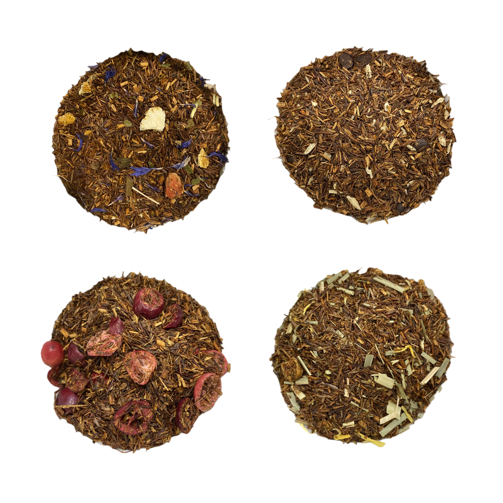 Surtido - Amantes del Rooibos · 4 variedades de té e infusiones