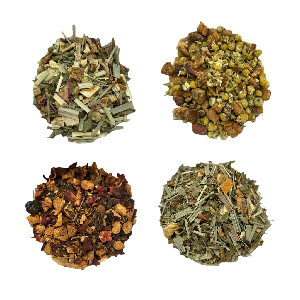 Surtido Infusión Sin Teína · 4 variedades de té e infusiones